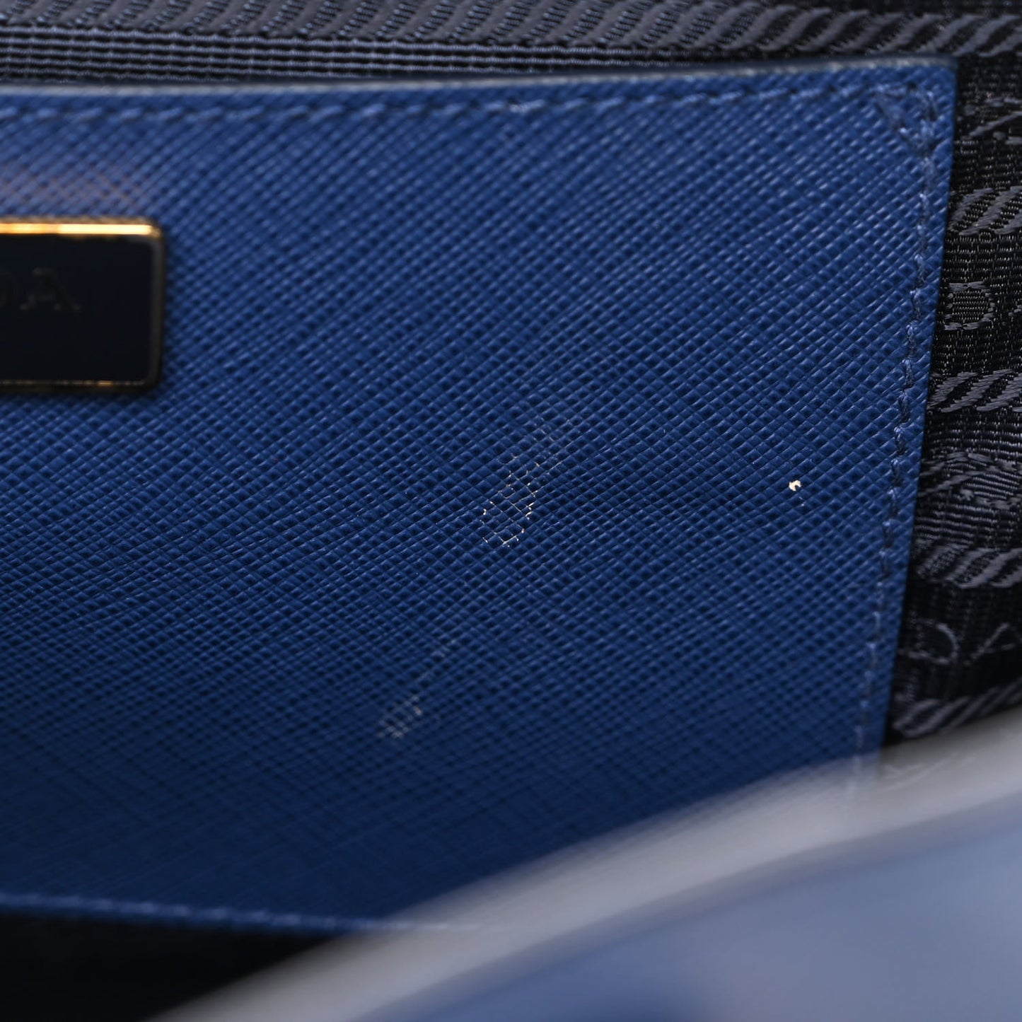 Saffiano Lux Large Tote Bluette