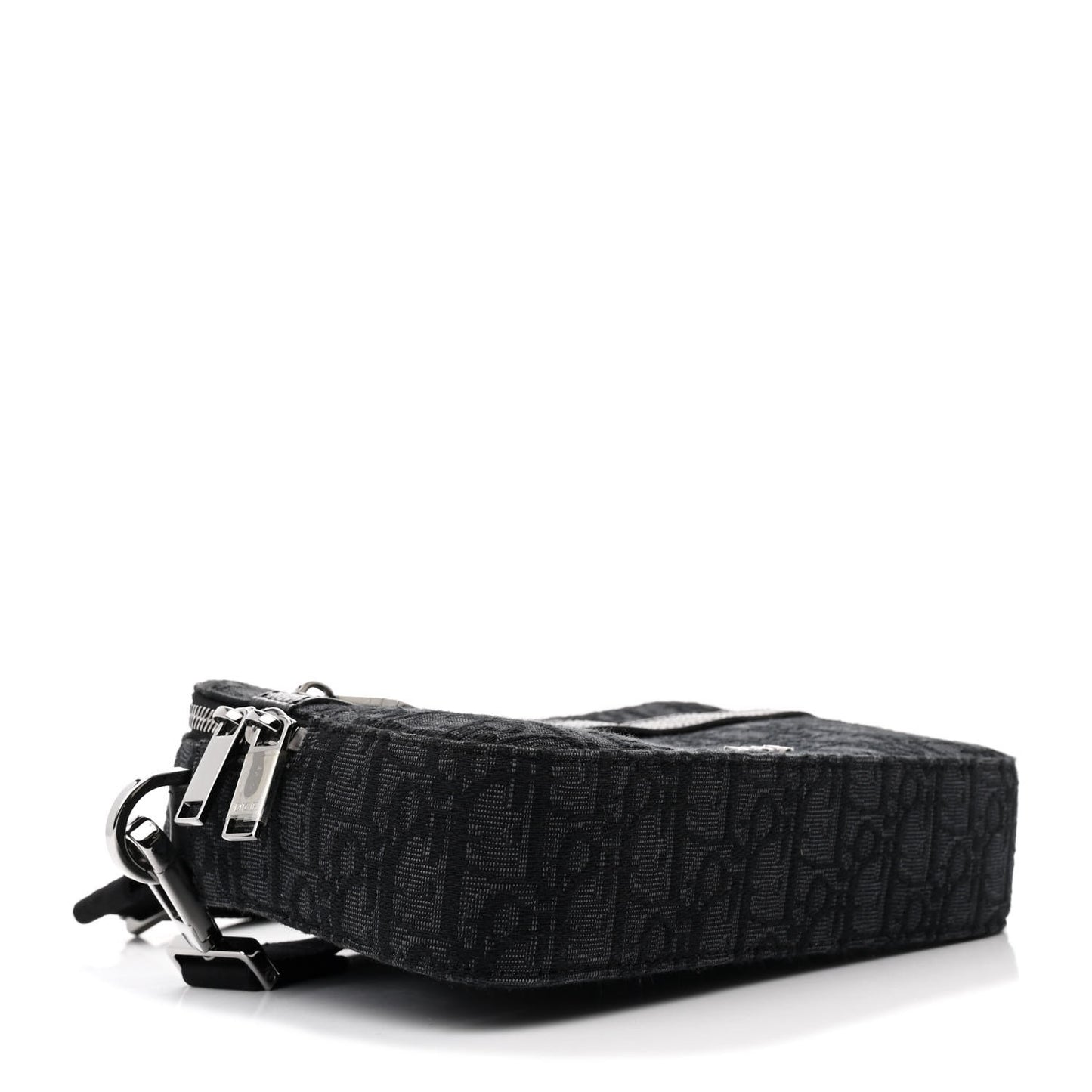 HOMME Oblique Safari Messenger Black