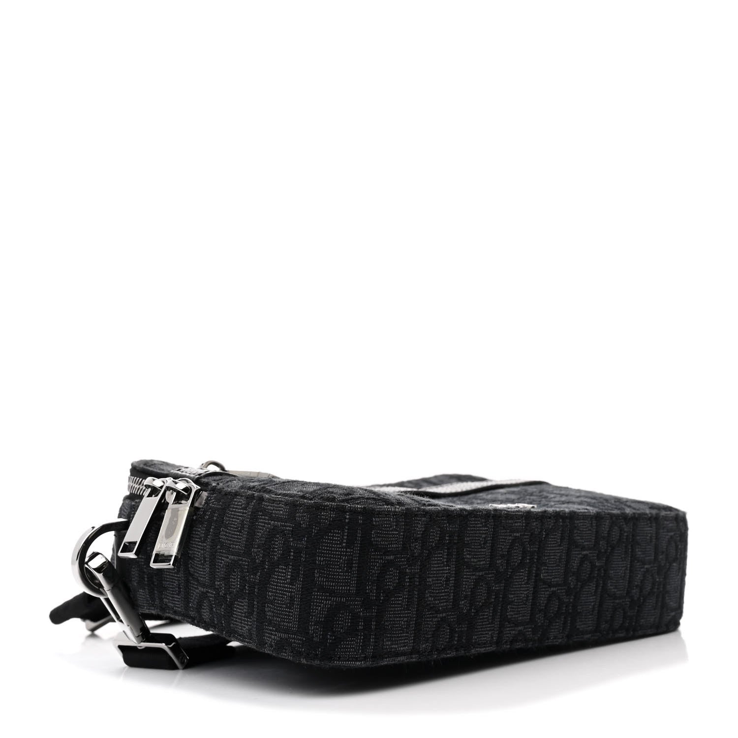 Christian Dior HOMME Oblique Safari Messenger Black 4 of 11
