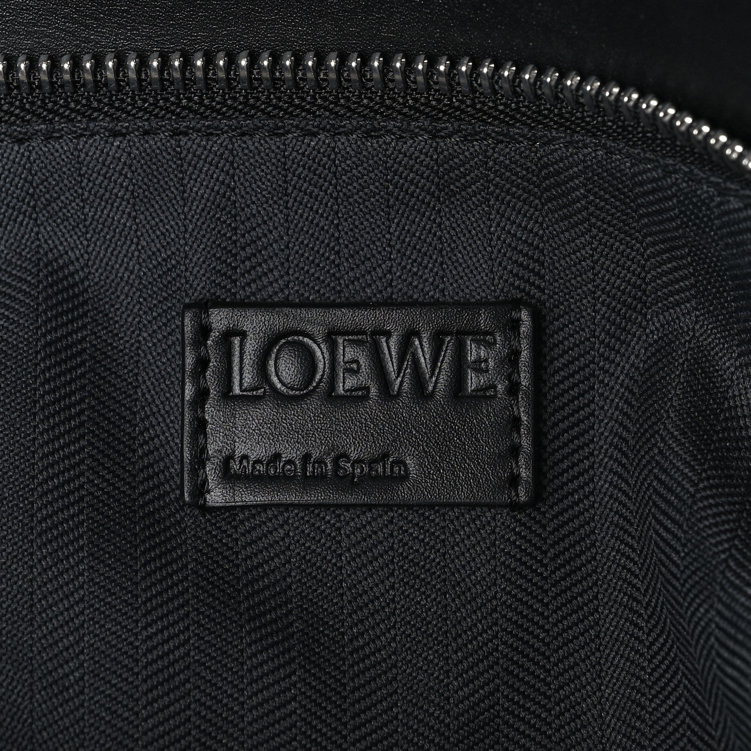 Loewe Satin Calfskin Puzzle Bag Black 5 of 10
