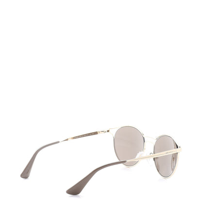 Prada Mirrored Cinema Sunglasses SPR 62S Gold 4 of 8