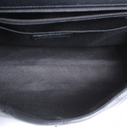 Chanel Leather Quilted In the Business Flap Bag Black 5 of 8