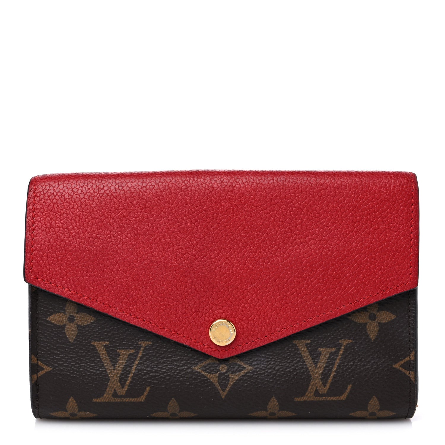 Louis Vuitton Monogram Pallas Compact Wallet Cherry 1 of 15