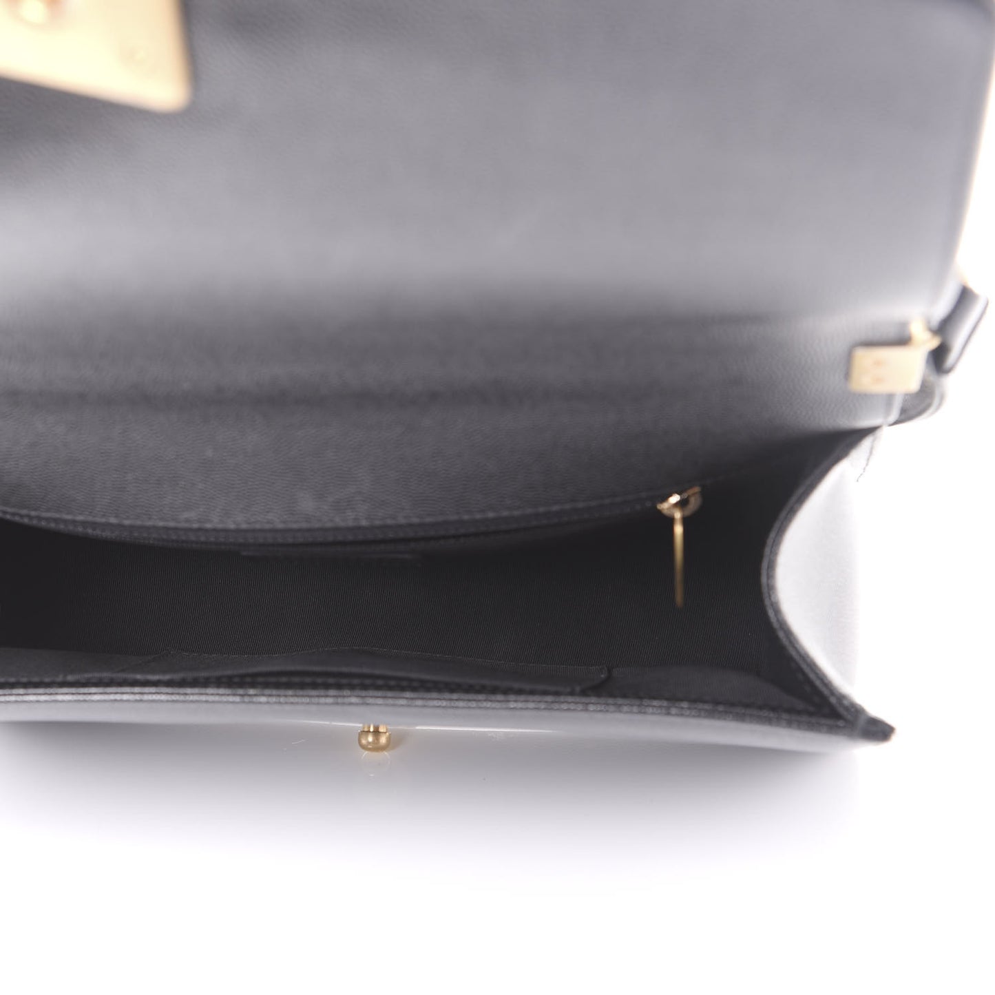 Caviar Quilted New Medium Boy Flap Black