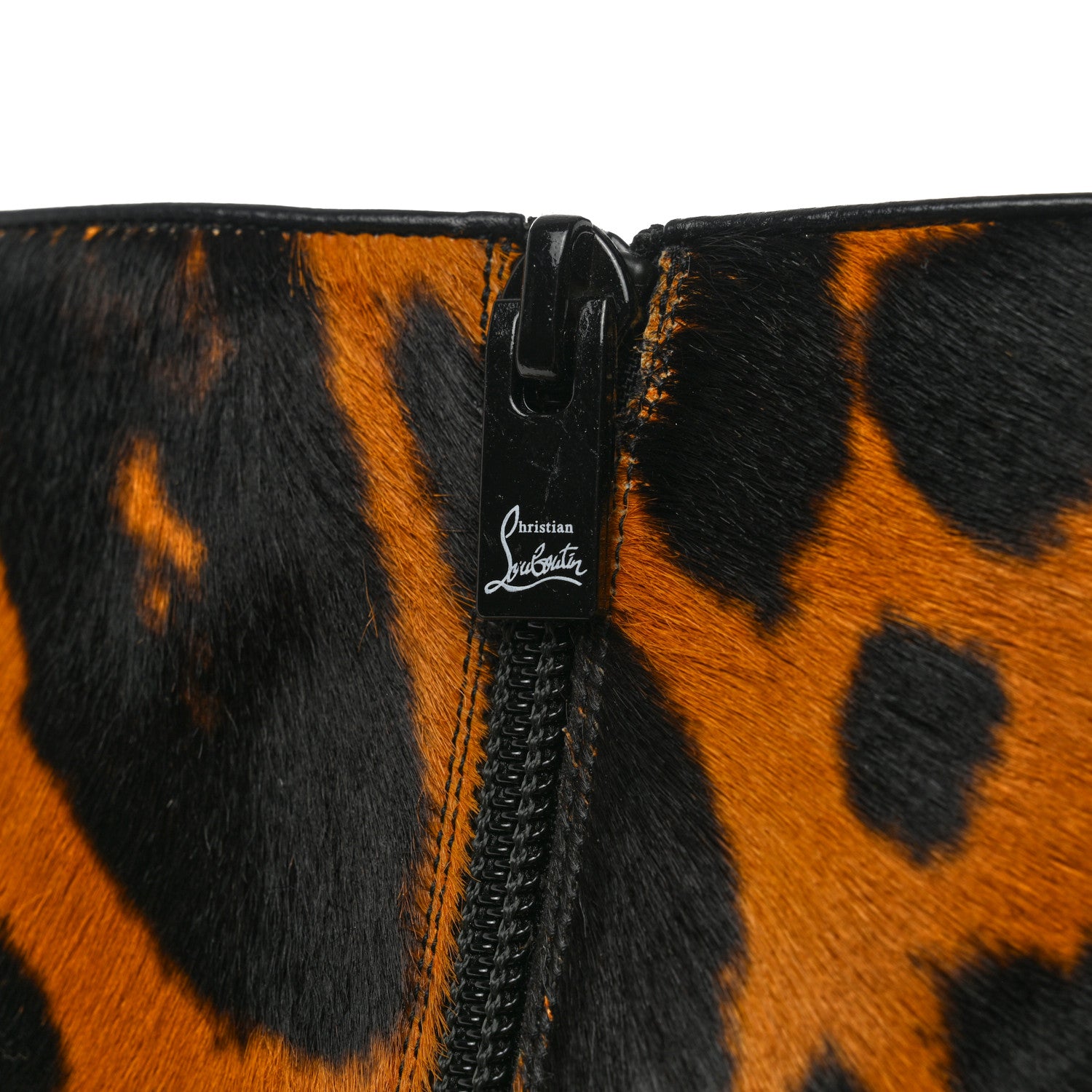 Christian Louboutin Pony Hair Leopard Print So Kate Booty 85 Ankle Boots 39.5 9 of 10