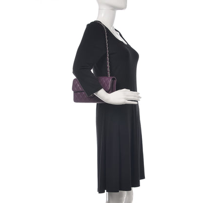 Chanel Caviar Quilted East West Flap Purple 2 of 12