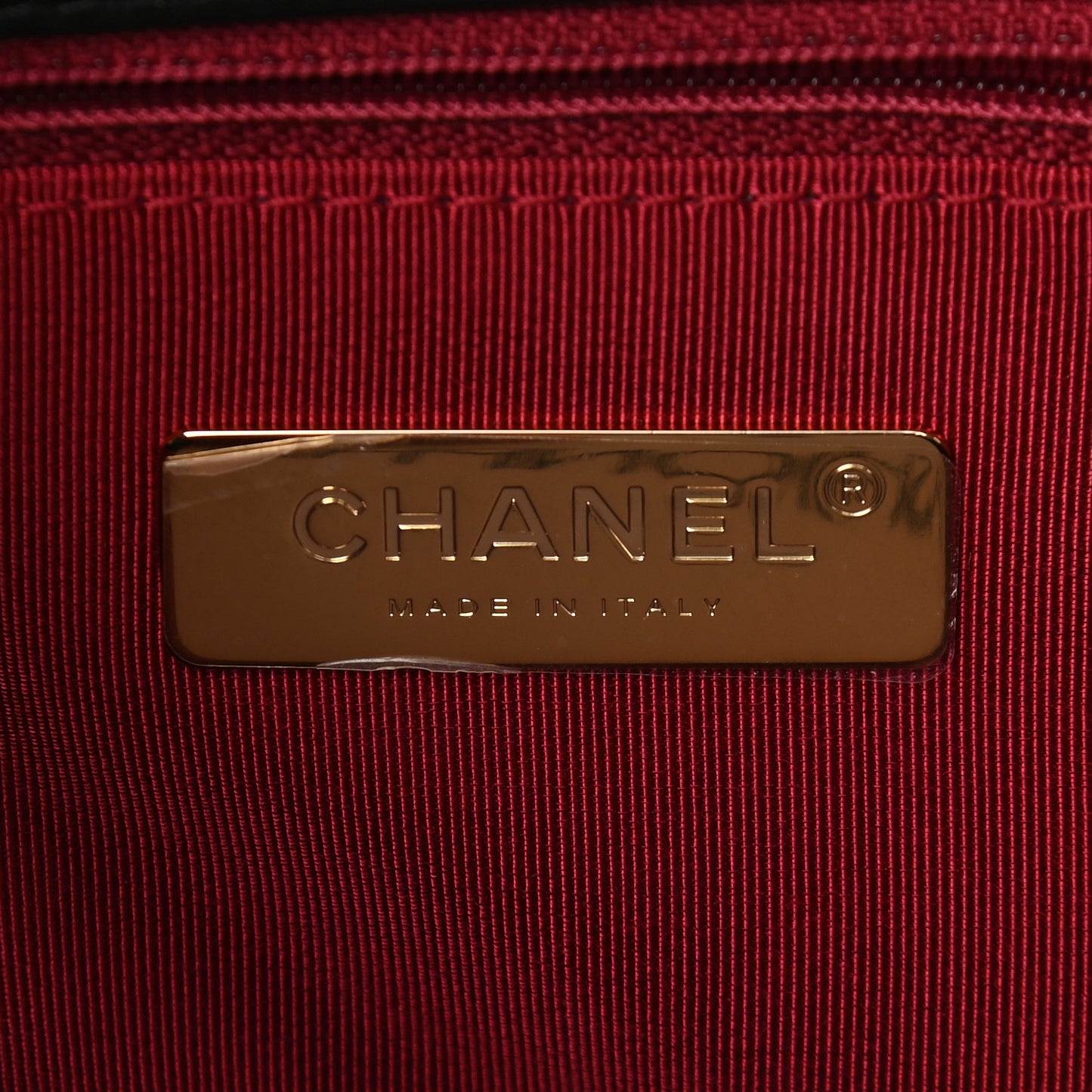 Goatskin Quilted Medium Chanel 19 Flap Black