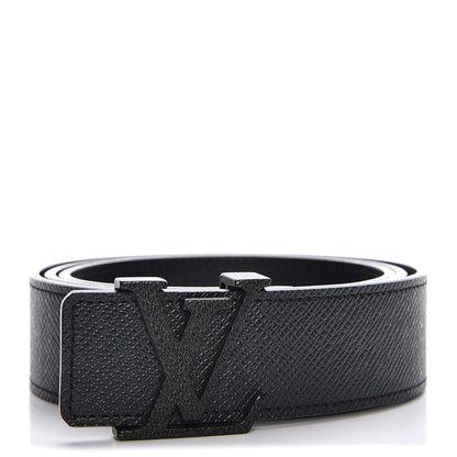 Louis Vuitton Taiga 35mm LV Initiales Belt 95 38 Ardoise 1 of 7