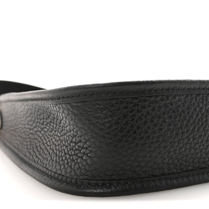Hermes Taurillon Clemence Evelyne TPM Black 9 of 11