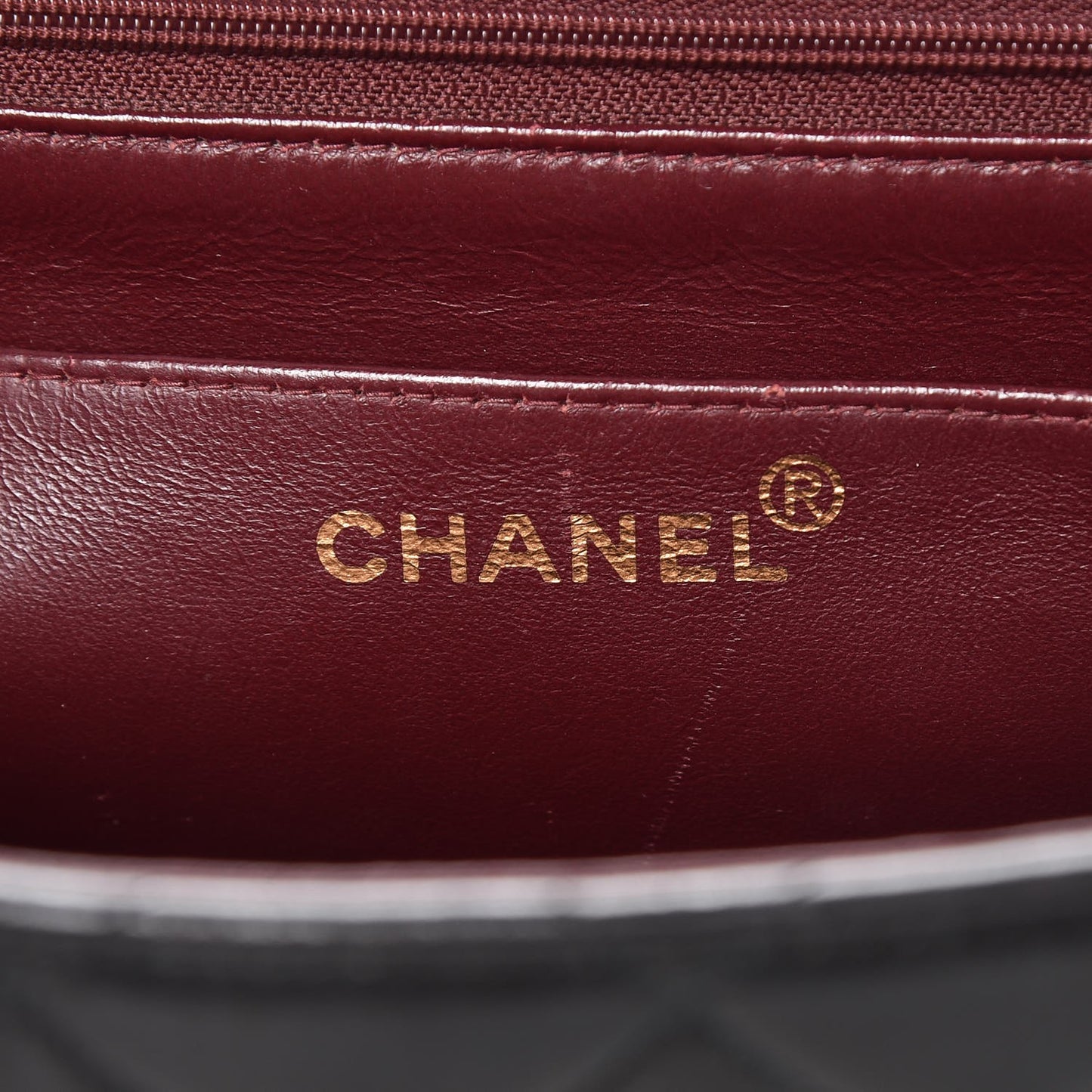 Lambskin Quilted Jumbo Single Flap Black