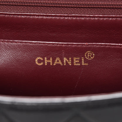 Chanel Lambskin Quilted Jumbo Single Flap Black 6 of 17