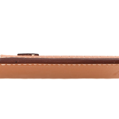 Hermes Swift Stitched Faubourg MagSafe Card Holder Gold Bleu De France Orange 9 of 9