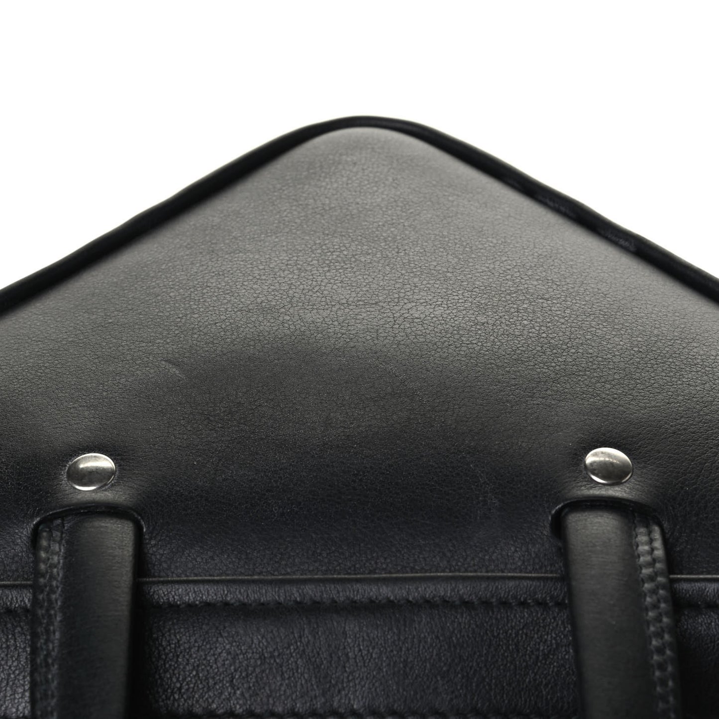 Calfskin XS Triangle Duffle Black