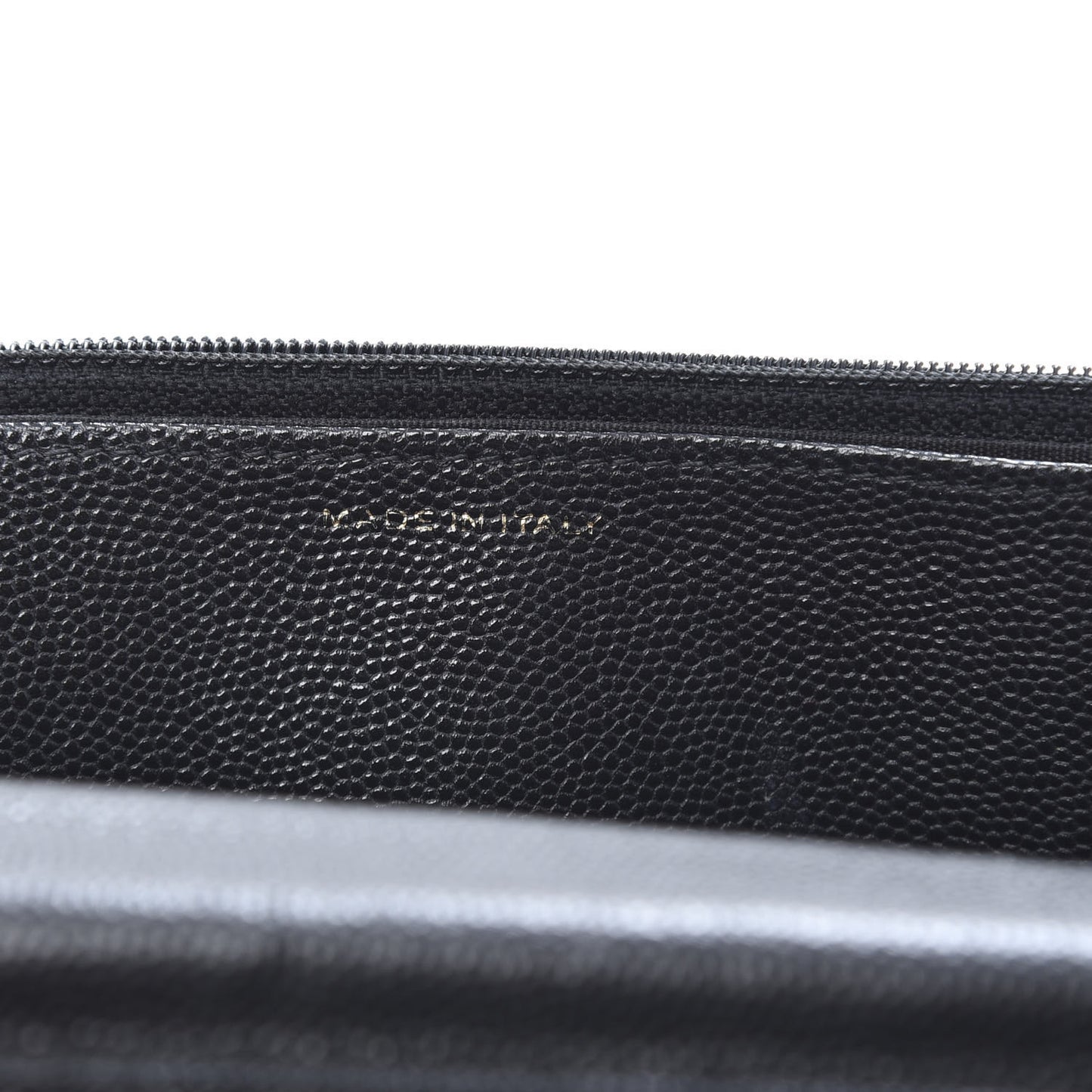 Caviar Quilted Boy Wallet On Chain WOC Black
