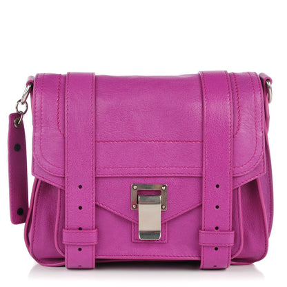 Proenza Schouler Lambskin PS1 Pouch Messenger Orchid 1 of 9