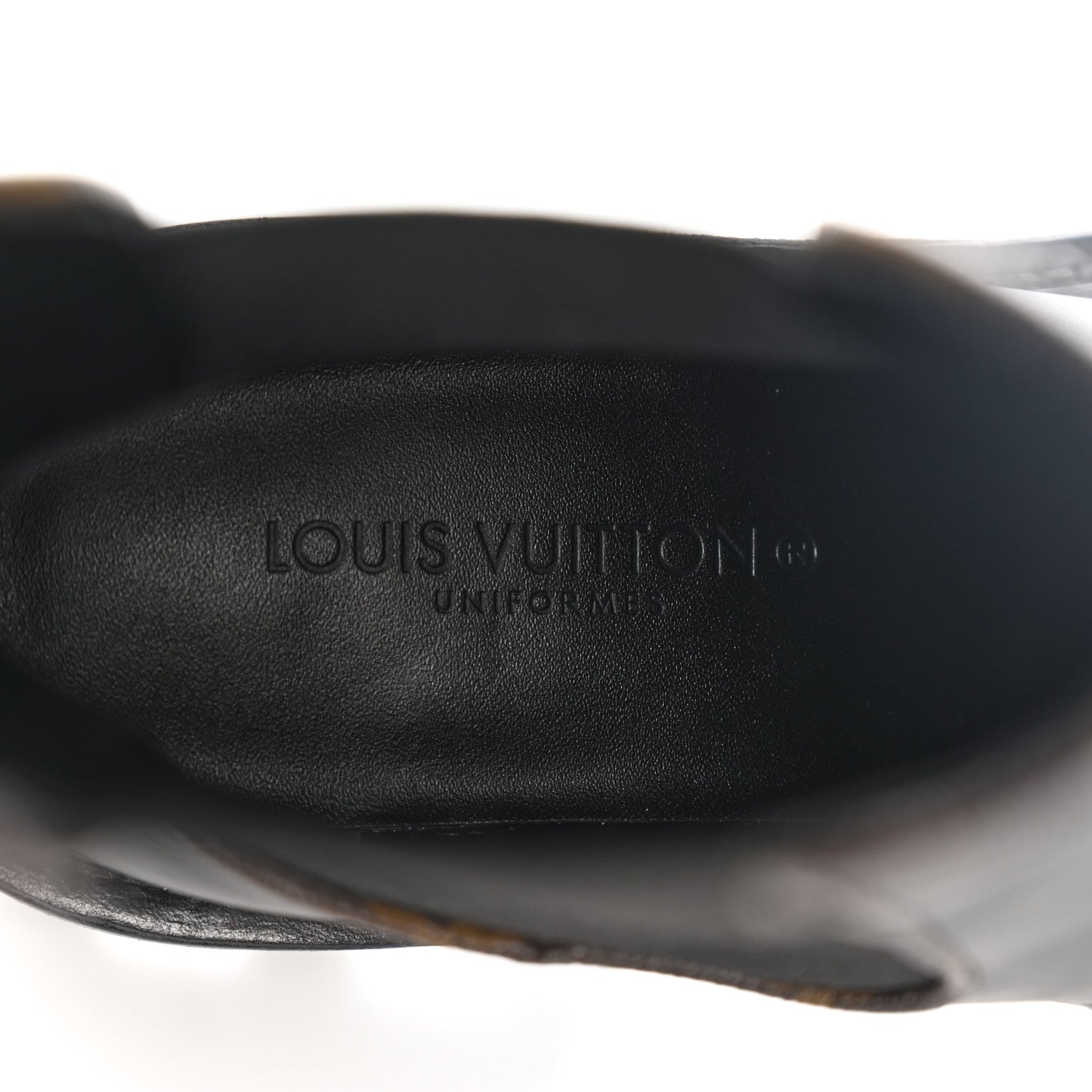Louis Vuitton Calfskin Monogram Beaubourg Ankle Boots 37.5 Black 8 of 10