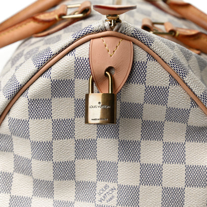 Louis Vuitton Damier Azur Speedy 35 10 of 16