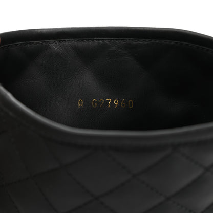 Chanel Rubber Quilted Rain Boots 41 Black 8 of 13
