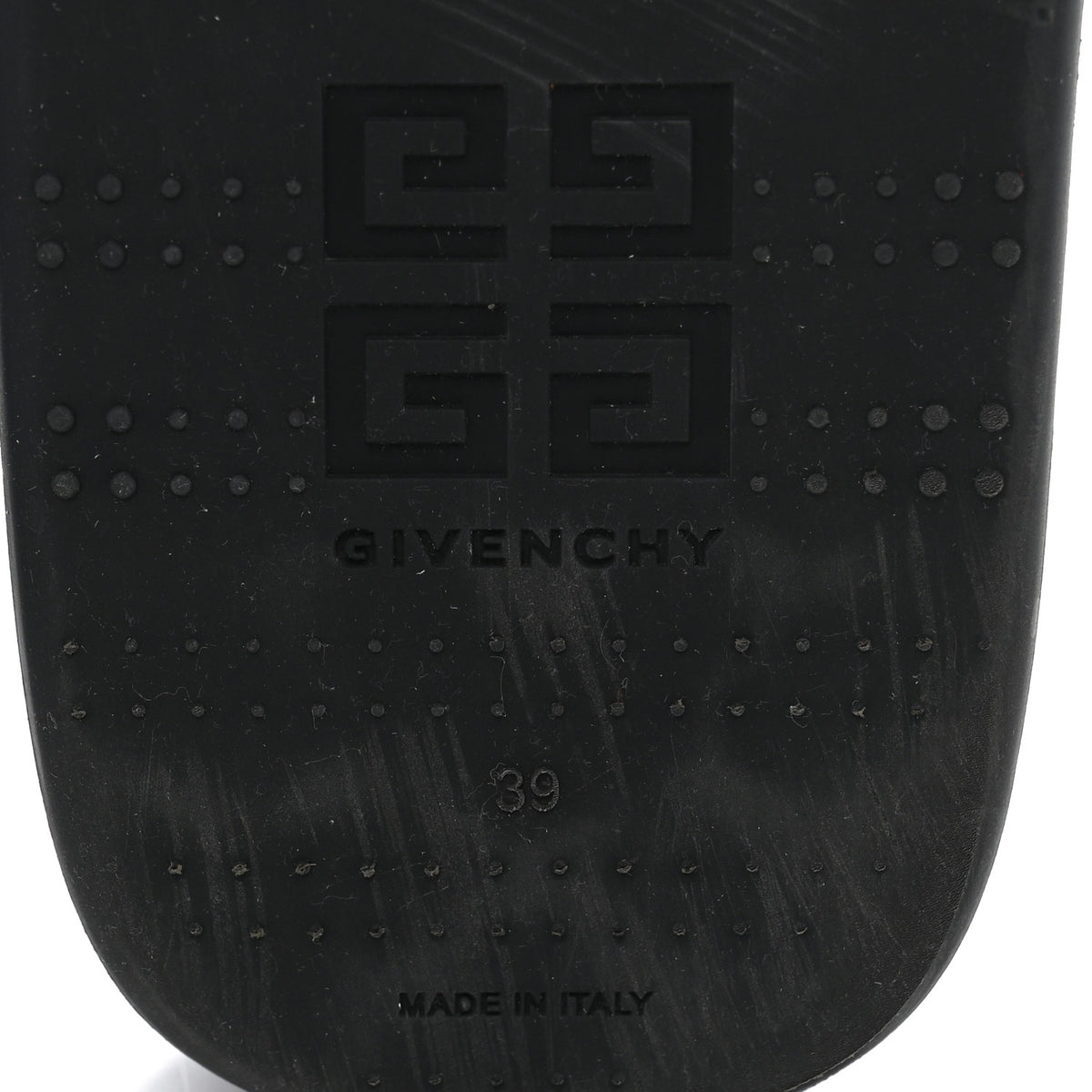 Givenchy Rubber Logo Platform Slides 39 Black 7 of 9