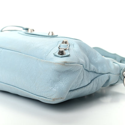 Balenciaga Agneau Giant 12 Silver Hardware First Bleu Dragee 7 of 9