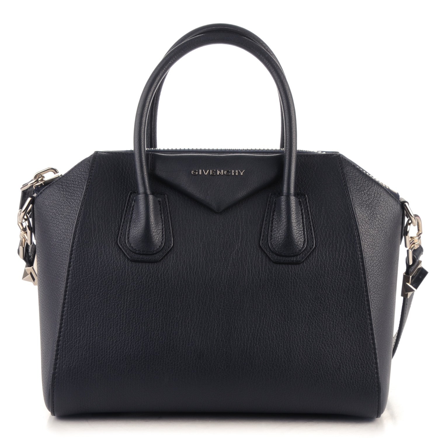 Givenchy Sugar Goatskin Small Antigona Navy 1 of 7