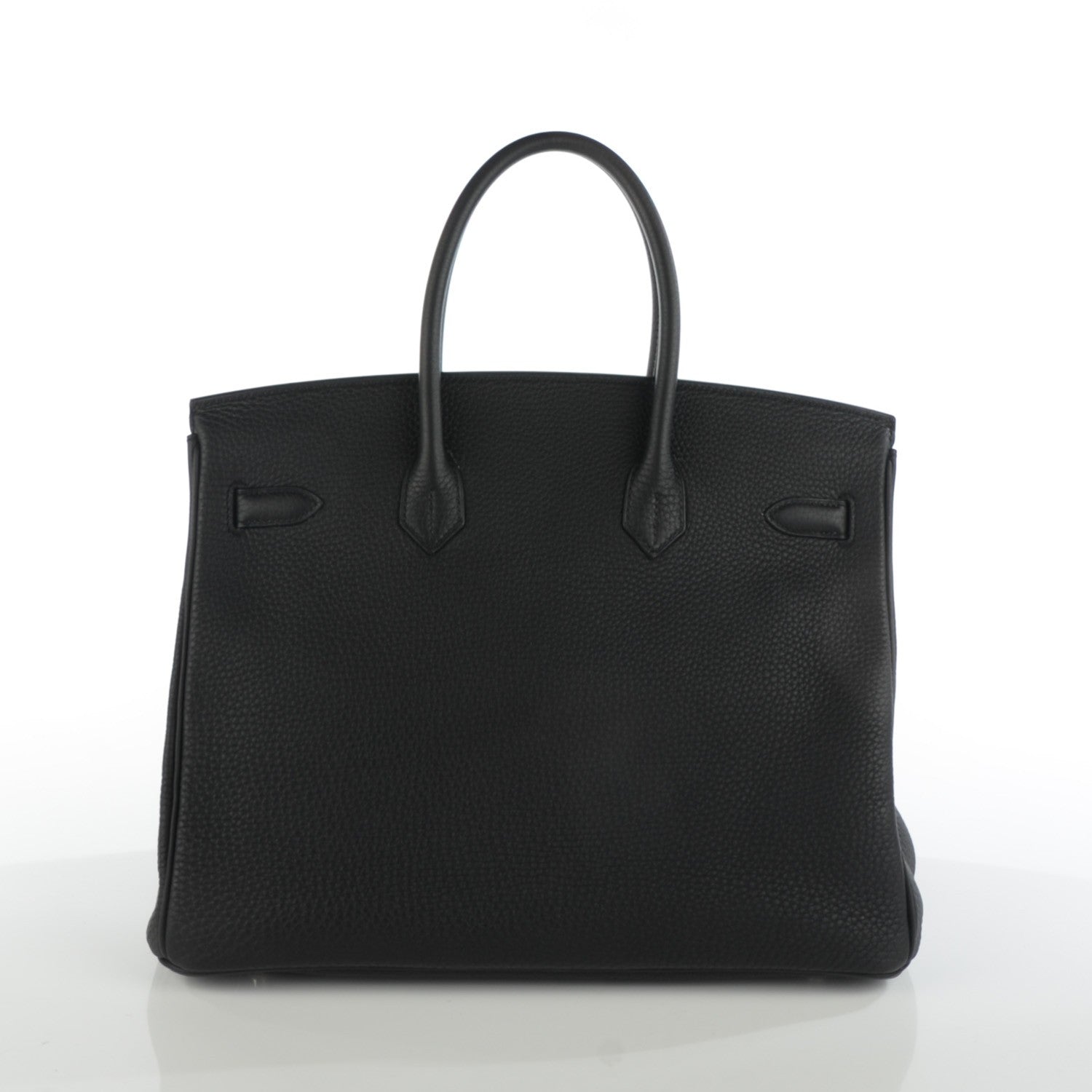 Hermes Taurillon Clemence Birkin 35 Black 8 of 16