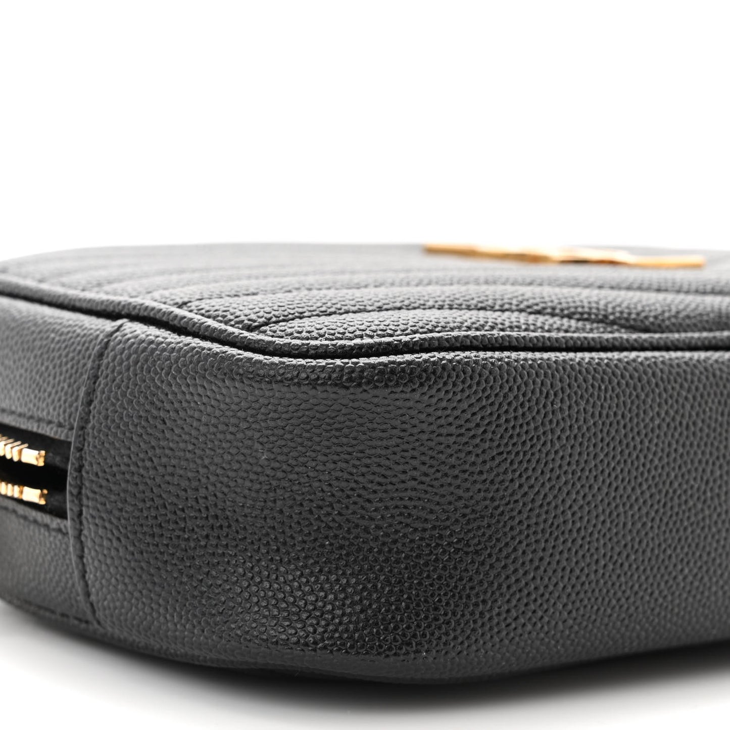 Grain De Poudre Matelasse Monogram Mini Lou Camera Bag Black