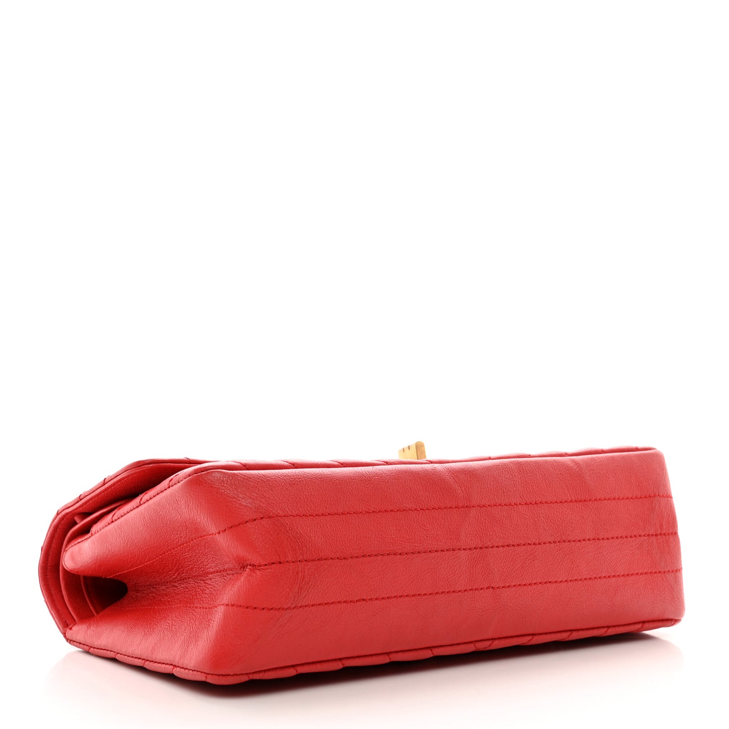 Calfskin Chevron Quilted 2.55 Reissue 225 Flap Red