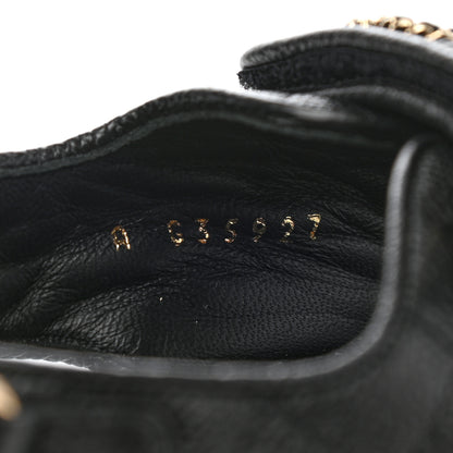 Chanel Grained Calfskin Velcro Dad Sandals 39 Black 8 of 8