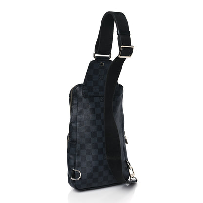 Louis Vuitton Damier Graphite World Map Avenue Sling Backpack 3 of 12