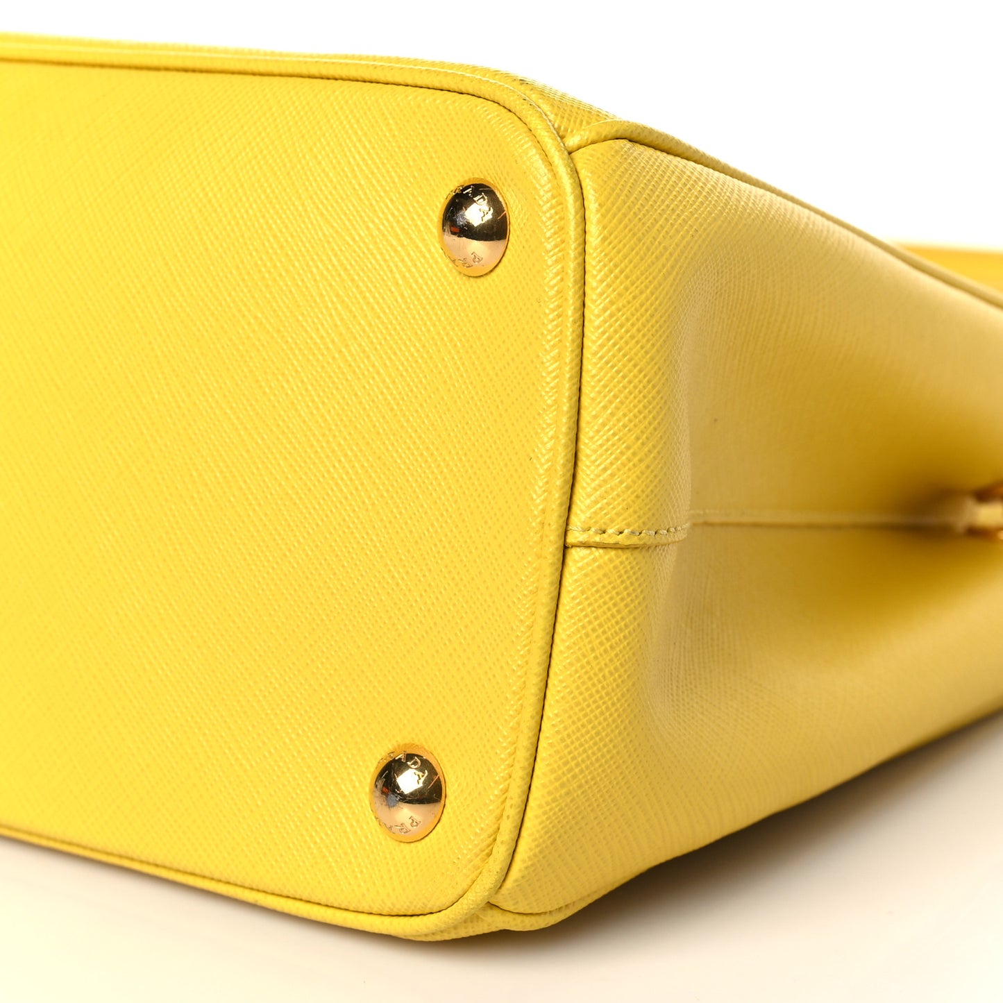 Saffiano Small Galleria Double Zip Tote Soleil