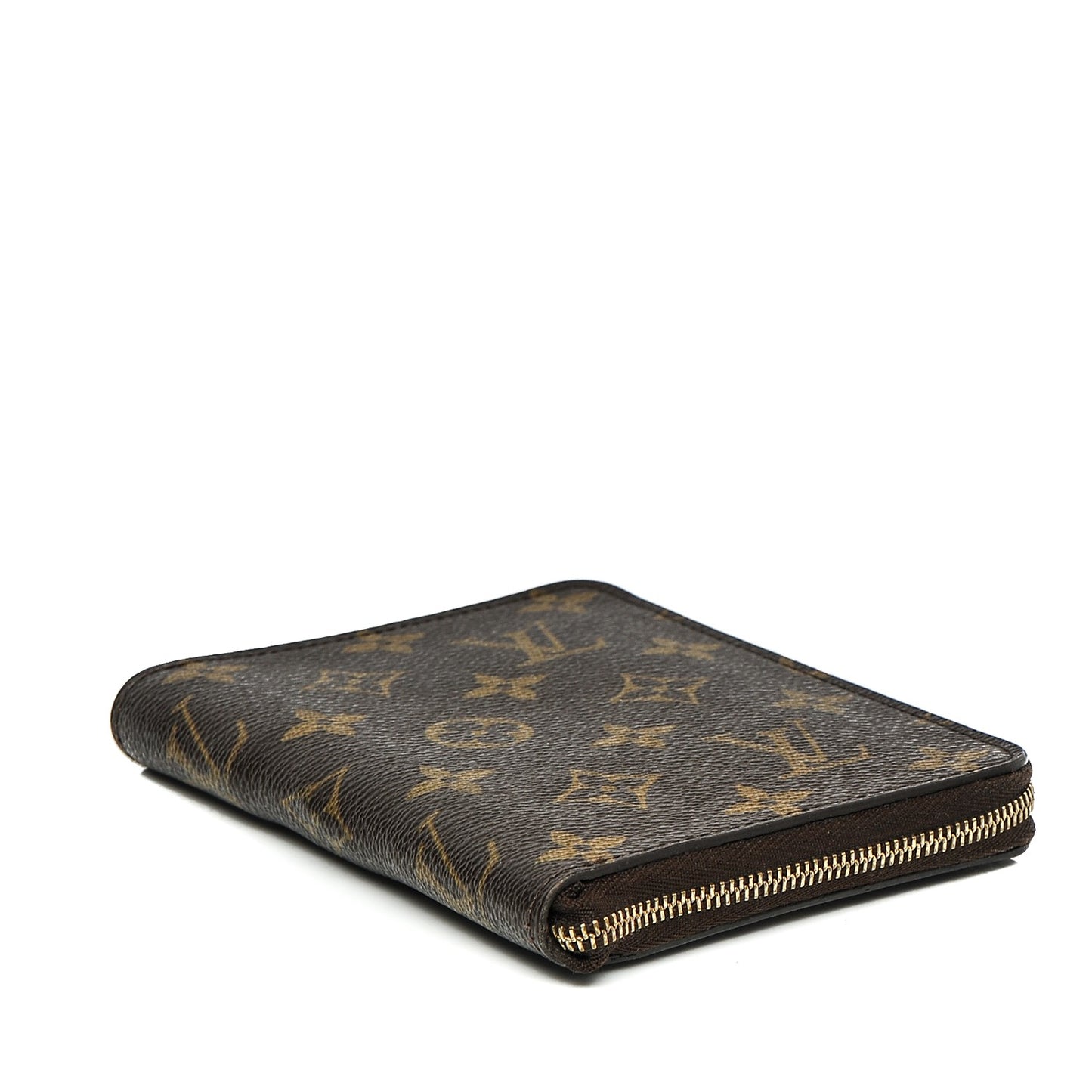 Monogram Zipped Passport Holder Wallet