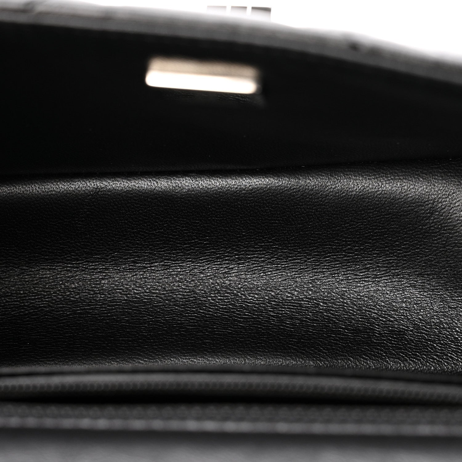 Chanel Aged Calfskin Chevron Quilted 2.55 Reissue Mini Flap So Black 4 of 12
