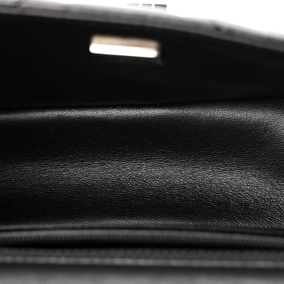 Chanel Aged Calfskin Chevron Quilted 2.55 Reissue Mini Flap So Black 4 of 12