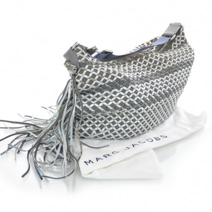 Marc Jacobs Woven Leather Boho Fringe Hobo 3 of 7