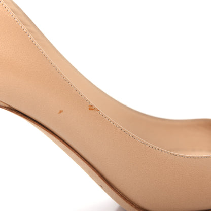 Jimmy Choo Kid Agnes 85 Heels 36.5 Nude 10 of 10