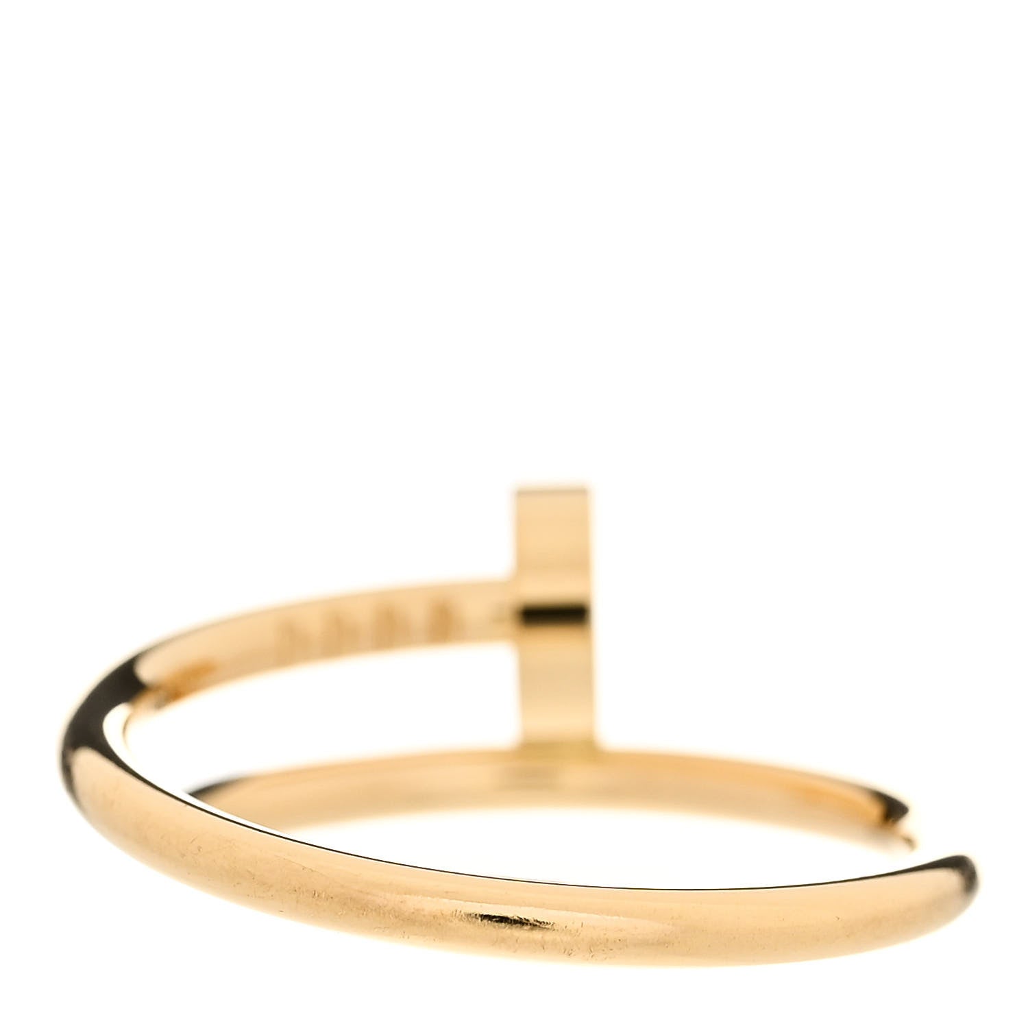 Cartier 18K Yellow Gold Small Juste Un Clou Ring 51 5.75 3 of 5