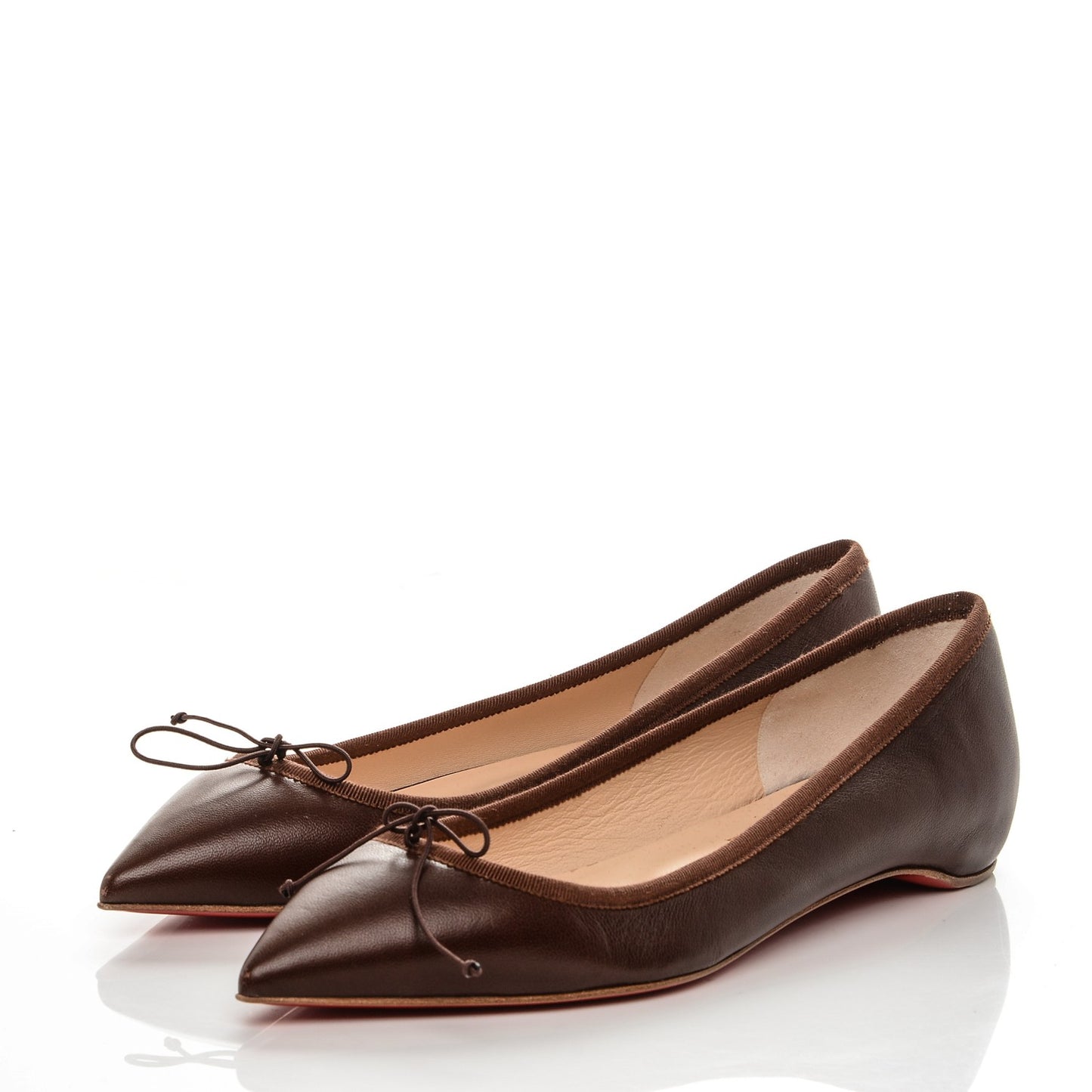 Nappa Solasofia Toudou Flats 39.5 Nude 7