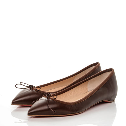 Christian Louboutin Nappa Solasofia Toudou Flats 39.5 Nude 7 3 of 7