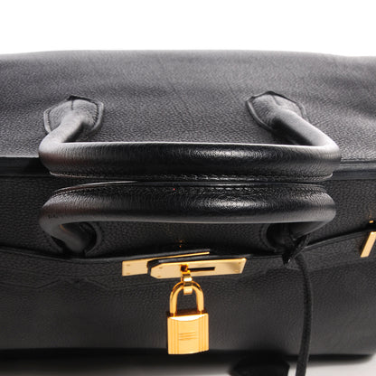 Hermes Togo Leather Birkin 35 Black 10 of 29