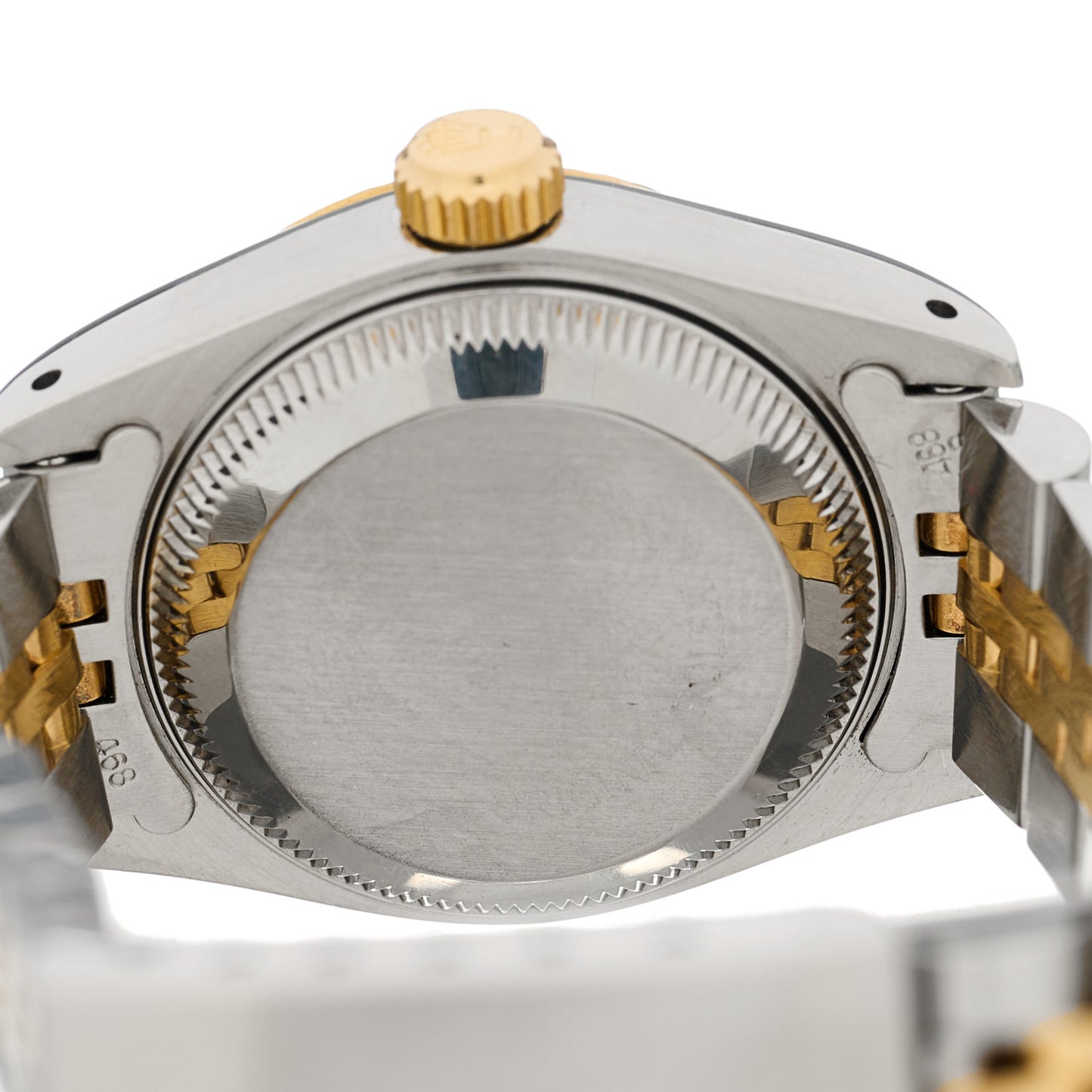 Stainless Steel 18K Yellow Gold 26mm Oyster Perpetual Datejust Watch Silver Roman 69173