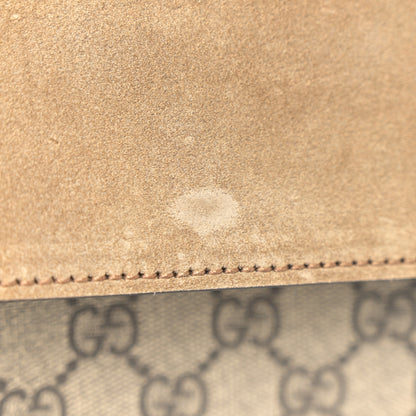 Gucci GG Supreme Monogram Medium Dionysus Shoulder Bag Taupe 11 of 13