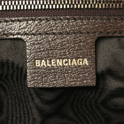 Gucci X BALENCIAGA BB Supreme Monogram Web Medium Ophidia Shopping Tote Beige New Acero 6 of 14