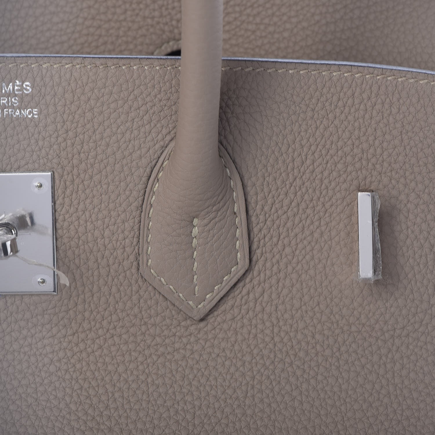 Hermes Togo Birkin 35 Gris Tourterelle 24 of 36