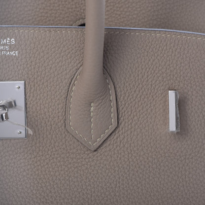 Hermes Togo Birkin 35 Gris Tourterelle 24 of 36