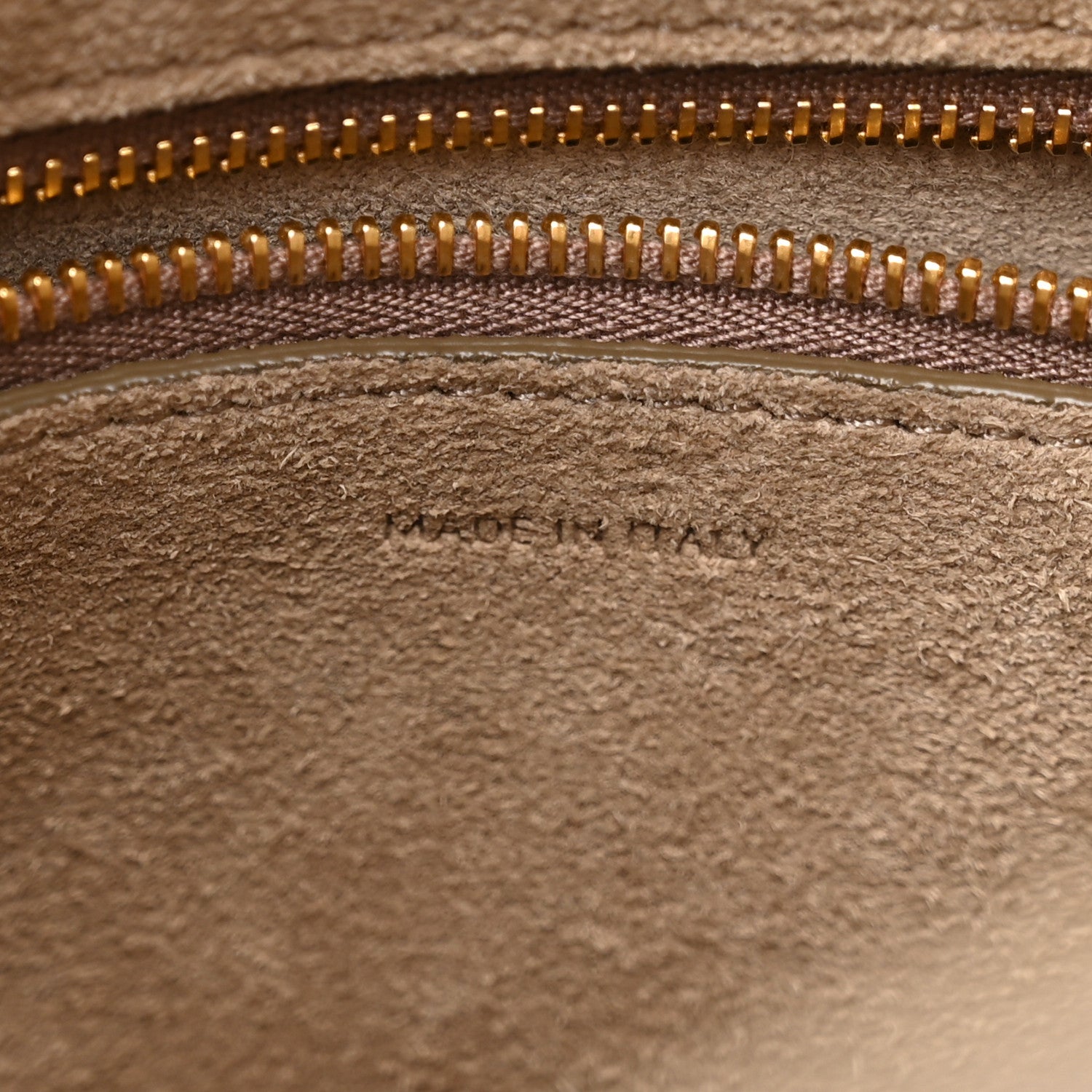Celine Soft Grained Calfskin Small Sangle Bucket Bag Taupe 7 of 9