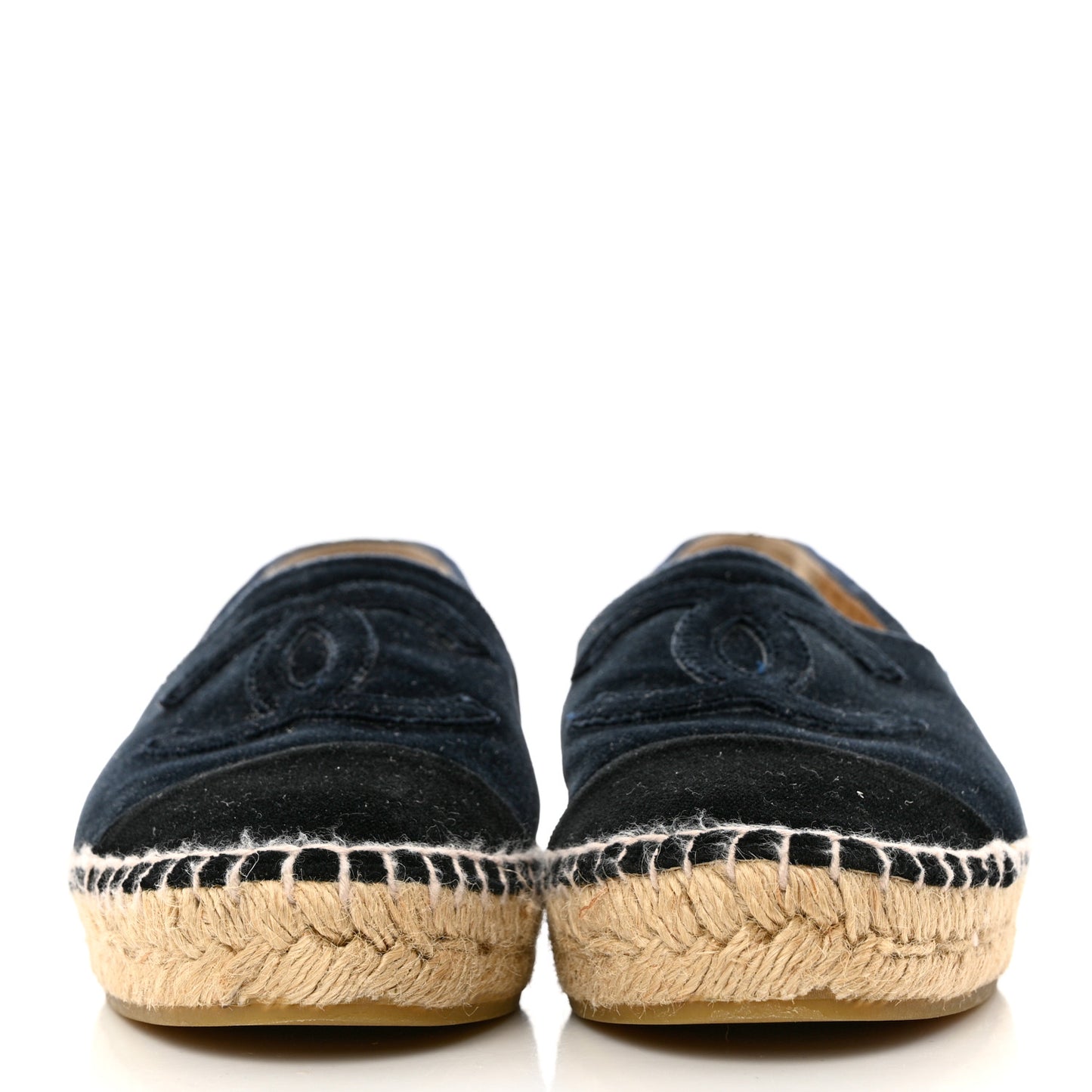 Velvet CC Espadrilles 36 Dark Navy Black