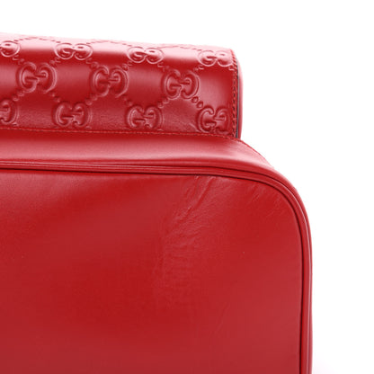 Gucci Guccissima Signature Day Backpack Hibiscus Red 10 of 12