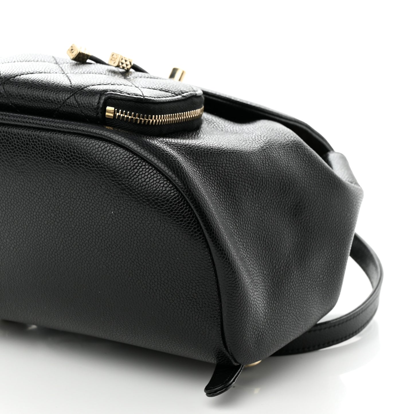Caviar Quilted Mini Business Affinity Backpack Black