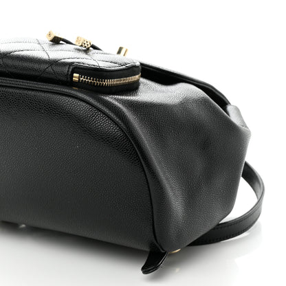 Chanel Caviar Quilted Mini Business Affinity Backpack Black 10 of 10